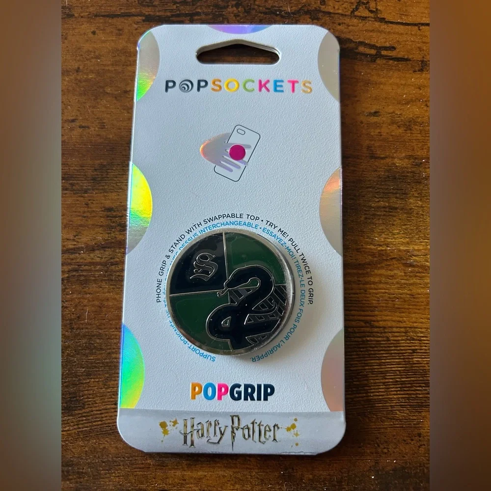 Popsockets Harry Potter Slytherin Crest Enamel PopGrip